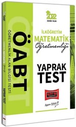 2022 ÖABT İlköğretim Matematik Öğretmenliği Yaprak - 1