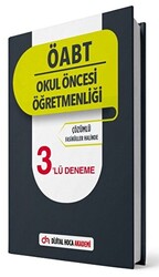 ÖABT Okul Öncesi Öğretmenliği Çözümlü 3’lü Deneme - 1