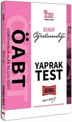 2022 ÖABT Sınıf Öğretmenliği Yaprak Test - 1