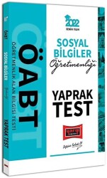 2022 ÖABT Sosyal Bilgiler Öğretmenliği Yaprak Test - 1