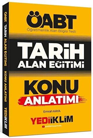 2022 ÖABT Tarih Alan Eğitimi Konu Anlatımı - 1