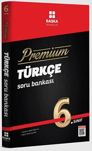 2022 Premium 6. Sınıf Türkçe Soru Bankası - 1