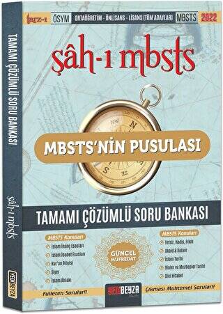 2022 Şah-ı MBSTS Tamamı Çözümlü Soru Bankası - 1