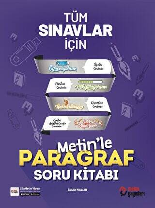 Tüm Sınavlar İçin Paragraf Soru Kitabı - 1