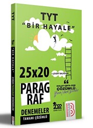 2022 TYT Bir Hayale Serisi Paragraf Denemeleri - 1