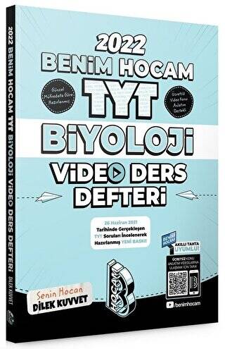 2022 TYT Biyoloji Video Ders Defteri - 1