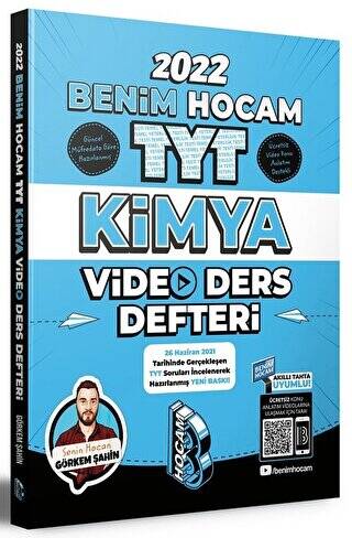 2022 TYT Kimya Video Ders Defteri - 1