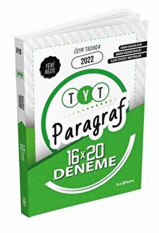 2022 TYT Paragraf 16x20 Deneme - 1