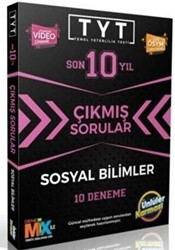 2022 TYT Sosyal Bilimler Son 10 Yıl Çıkmış Sorular 10 Deneme - 1