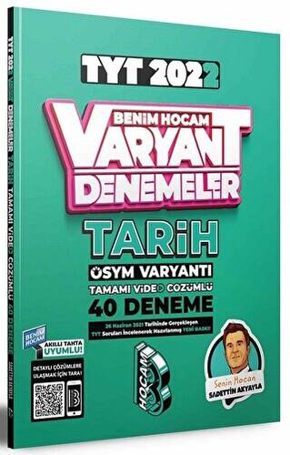 2022 TYT Tarih Tamamı Video Çözümlü 40 Deneme Sınavı - 1