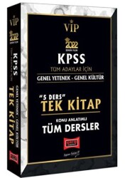 2022 VİP KPSS GY GK 5 Ders Tek Kitap Tüm Dersler Konu Anlatımlı - 1