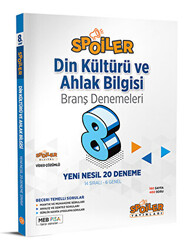 2023 8. Sınıf Din Kültürü ve Ahlak Bilgisi Branş Denemeleri - 1