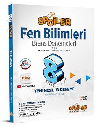 2023 8. Sınıf Fen Bilimleri Branş Denemeleri - 1