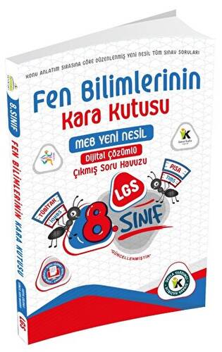 8. Sınıf LGS Fen Bilimlerinin Kara Kutusu Dijital Çözümlü Çıkmış Soru Bankası - 1