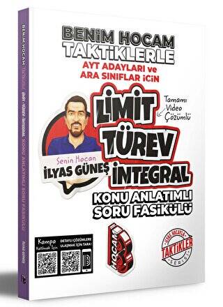 2023 AYT Adayları ve Ara Sınıflar İçin Taktiklerle Limit Türev İntegral Konu Anlatımlı Soru Fasikülü - 1