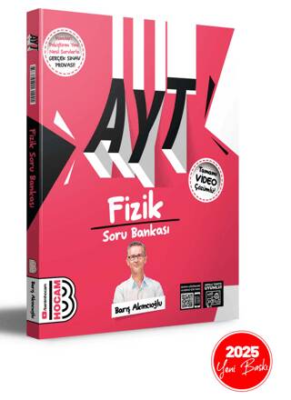 2025 AYT Fizik Tamamı Video Çözümlü Soru Bankası - 1