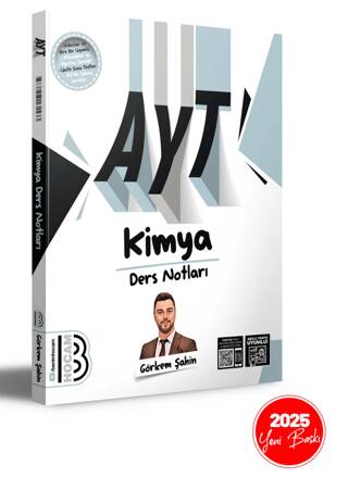 2025 AYT Kimya Ders Notları - 1