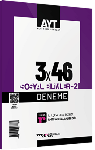 2023 AYT Sosyal Bilimler - 2 3x46 Deneme - 1