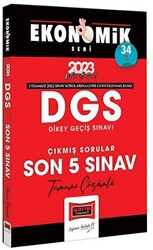 2023 DGS Ekonomik Seri Tamamı Çözümlü Son 5 Yıl Çıkmış Sınav Soruları - 1