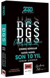 2023 DGS Son 10 Yıl Tamamı Çözümlü Fasikül Fasikül Çıkmış Sınav Soruları - 1