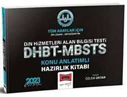 2023 DHBT - MBSTS Diyanet İşleri Başkanlığı Tüm adaylar İçin Din Hizmetleri Alan Bilgisi Testi Konu Anlatımlı Hazırlık Kitabı Yargı Yayınları - 1