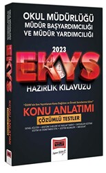 2023 EKYS Okul Müdürlüğü, Müdür Başyardımcılığı ve Müdür Yardımcılığı Konu Anlatımı ve Çözümlü Testler - 1