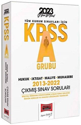 2023 KPSS A Grubu Hukuk-İktisat-Maliye-Muhasebe Çıkmış Sorular Çözümlü Yargı Yayınları - 1