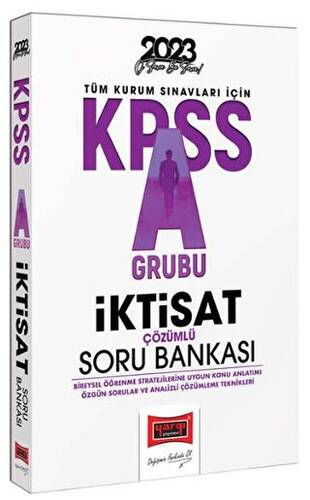 2023 KPSS A Grubu İktisat Tamamı Çözümlü Soru Bankası - 1