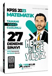 2023 KPSS Atölye Serisi Matematik Tamamı Video Çözümlü 27 Deneme Sınavı - 1