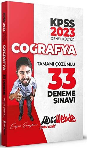 2023 KPSS Coğrafya 33 Deneme Çözümlü - Engin Eraydın - 1