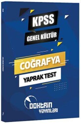 KPSS Coğrafya Yaprak Test - 1