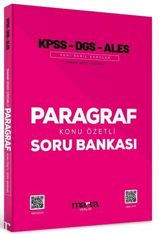 2025 KPSS DGS ALES PARAGRAF Konu Özetli Yeni Nesil Soru Bankası Tamamı Video Çözümlü - 1