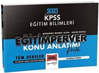 2023 KPSS Eğitim Bilimleri Eğitimperver Pratik Konu Anlatımı ve Deneme Yargı Yayınları - 1