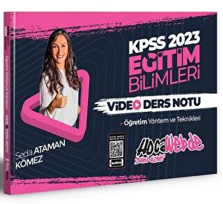 2023 KPSS Eğitim Bilimleri Öğretim Yöntem ve Teknikleri Video Ders Notları - 1