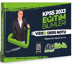 2023 KPSS Eğitim Bilimleri Ölçme ve Değerlendirme Video Ders Notları - 1