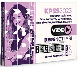 2023 KPSS Eğitim Bilimleri Program Geliştirme Öğretim Yöntem ve Teknikleri Video Ders Notları - 1