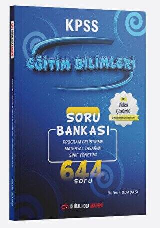 KPSS Eğitim Bilimleri Video Çözümlü Soru Bankası - 1