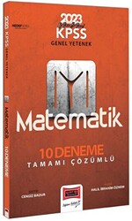 2023 KPSS Genel Yetenek Hedef IYI Serisi Matematik Tamamı Çözümlü 10 Deneme - 1