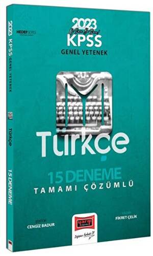 2023 KPSS Genel Yetenek Hedef IYI Serisi Türkçe Tamamı Çözümlü 15 Deneme - 1