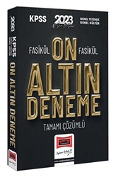 2023 KPSS GY-GK Fasikül Fasikül Tamamı Çözümlü 10 Altın Deneme Yargı Yayınları - 1