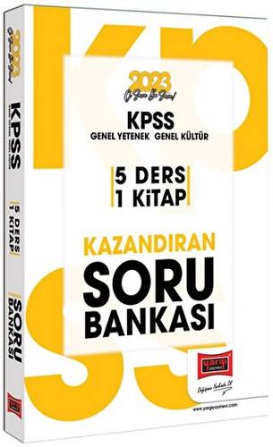 2023 KPSS GY-GK Tüm Dersler 5 Ders 1 Kitap Kazandıran Soru Bankası - 1