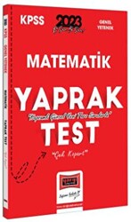 2023 KPSS Matematik Çek Kopart Yaprak Test - 1