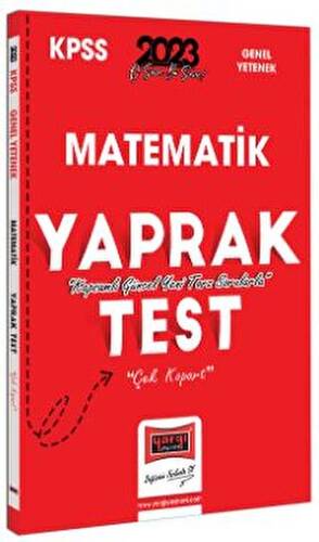 2023 KPSS Matematik Çek Kopart Yaprak Test - 1