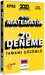 2023 KPSS Matematik Tamamı Çözümlü 20 Deneme - 1