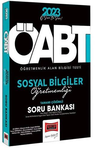 2023 KPSS ÖABT Sosyal Bilgiler Öğretmenliği Tamamı Çözümlü Soru Bankası - 1