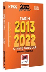 2023 KPSS Tarih 2013-2022 Tamamı Çözümlü Çıkmış Sorular Yargı Yayınları - 1