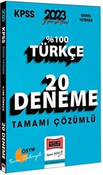 2023 KPSS Türkçe Tamamı Çözümlü 20 Deneme - 1