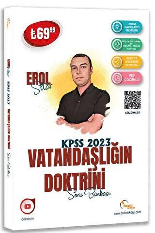 2023 KPSS Vatandaşlık Soru Bankası - 1