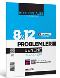 2025 KPSS DGS ALES Yeni Nesil 8x12 Tamamı Video Çözümlü Problemler Deneme - 1