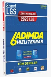 2023 LGS 1. Dönem 6 Adımda Tüm Dersler Hızlı Tekrar - 1